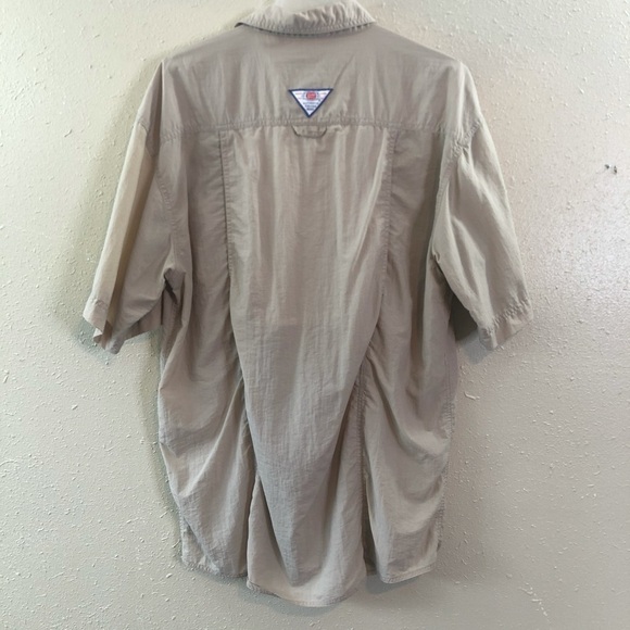 Penn Reels Authentic Fishing Gear Beige Shirt XL - Picture 12 of 12